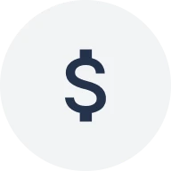icon of a dollar sign